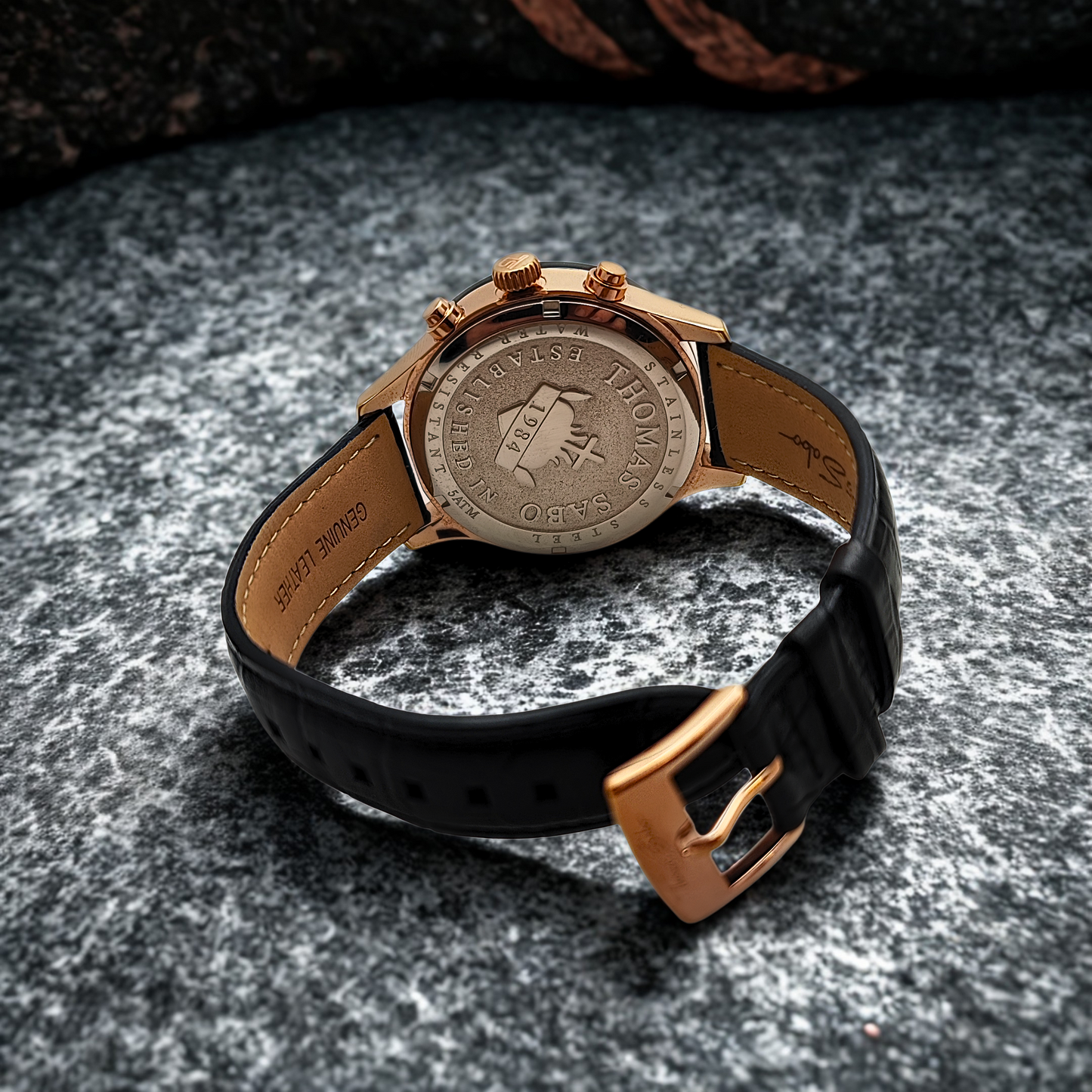 Thomas Sabo - Rebel at Heart - WA0186-213-203-43 - Herrenuhr - Chronograph - PREOWNED