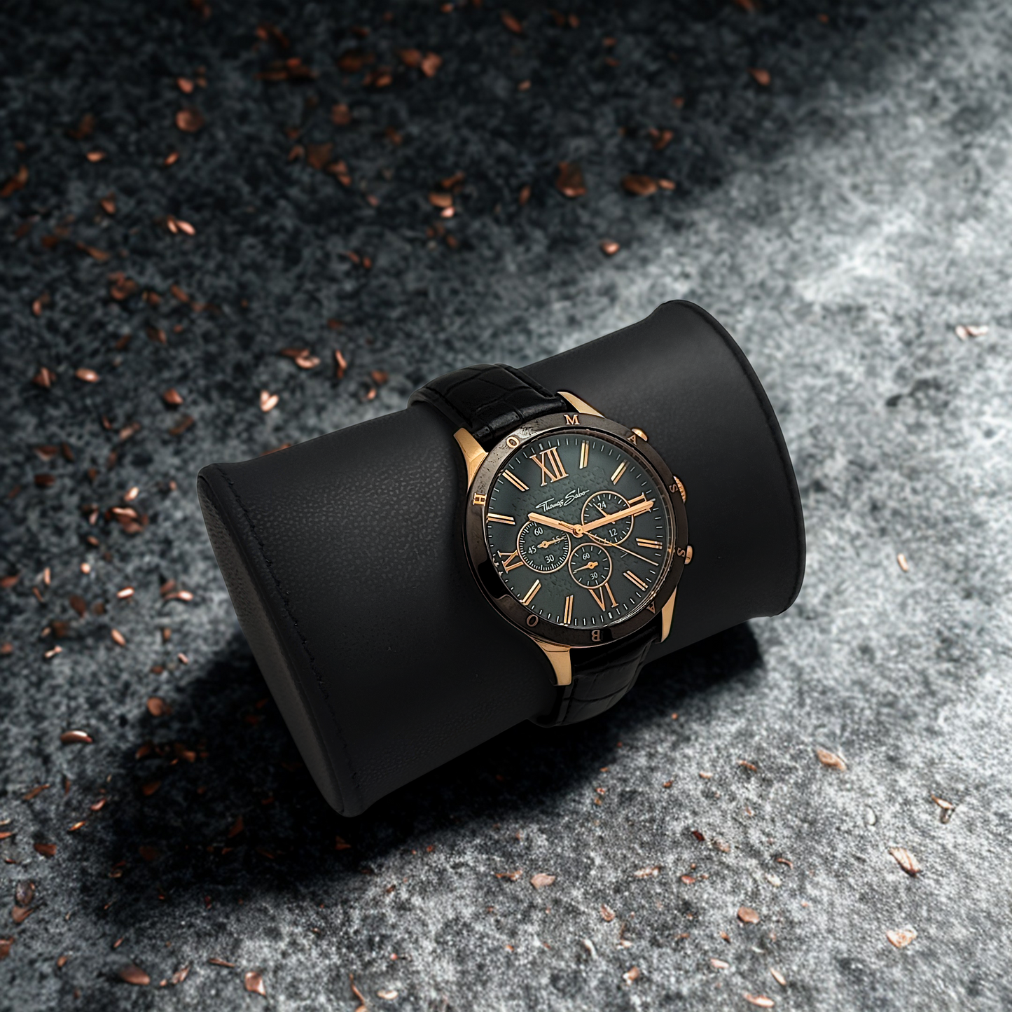 Thomas Sabo - Rebel at Heart - WA0186-213-203-43 - Herrenuhr - Chronograph - PREOWNED