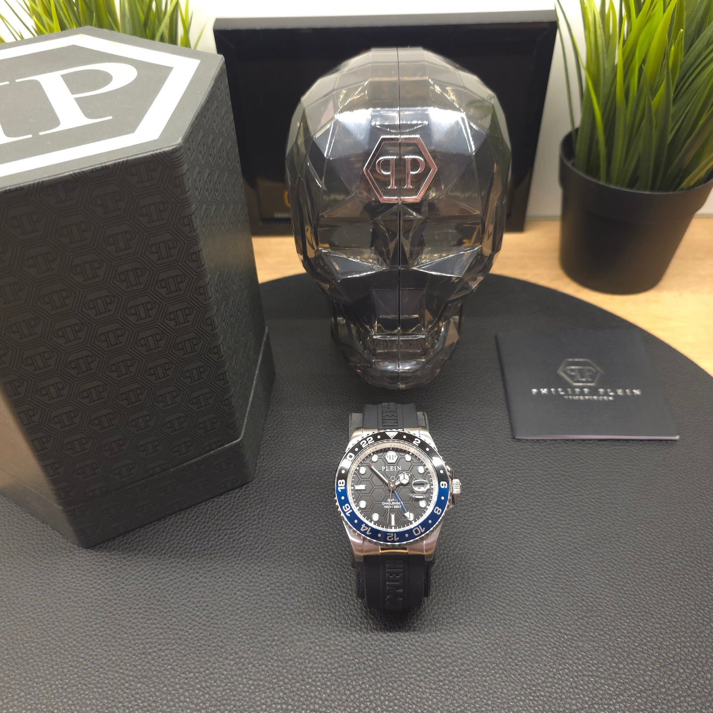 Philipp Plein - GMT 1 Challenger - Men's Watch - PWYBA0123 - PREOWNED