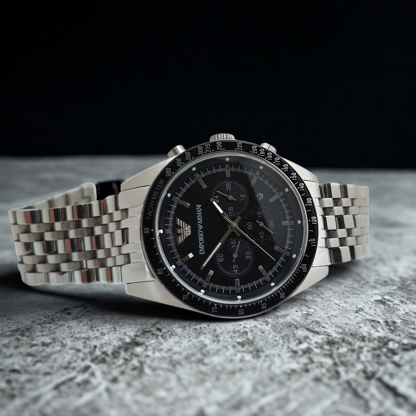 Emporio Armani - AR5988 - Herrenuhr - Chronograph - PREOWNED