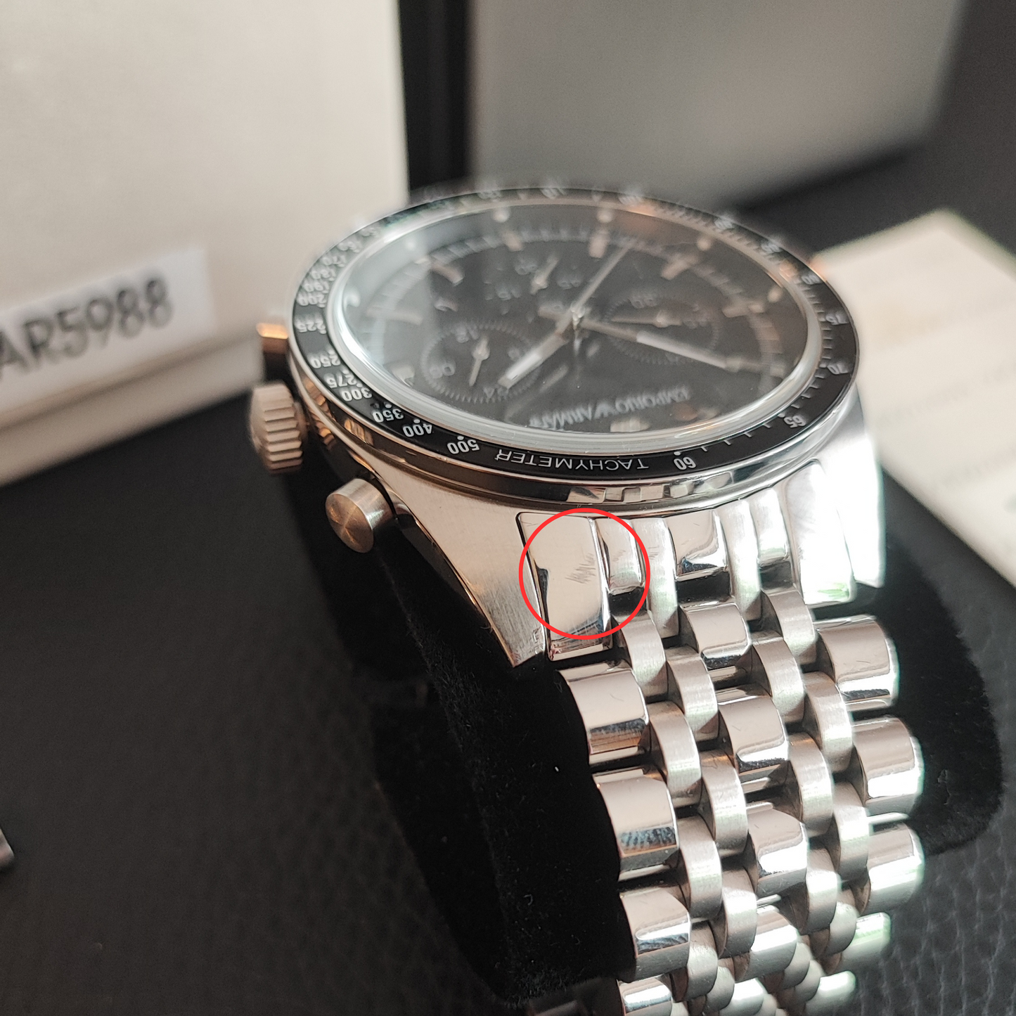 Emporio Armani - AR5988 - Herrenuhr - Chronograph - PREOWNED