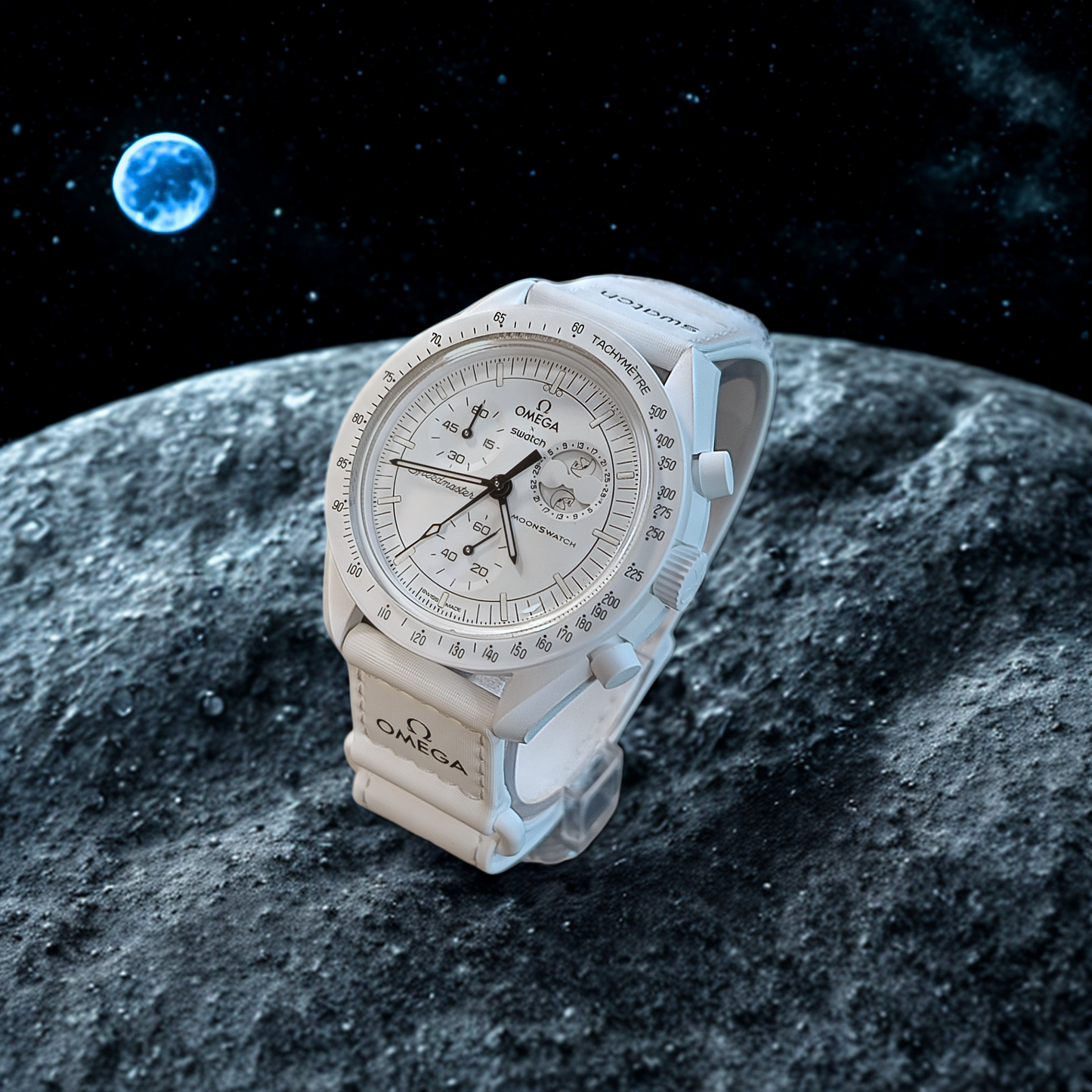 Omega x Swatch - Mission to the Moonphase - Full Moon - Unisex