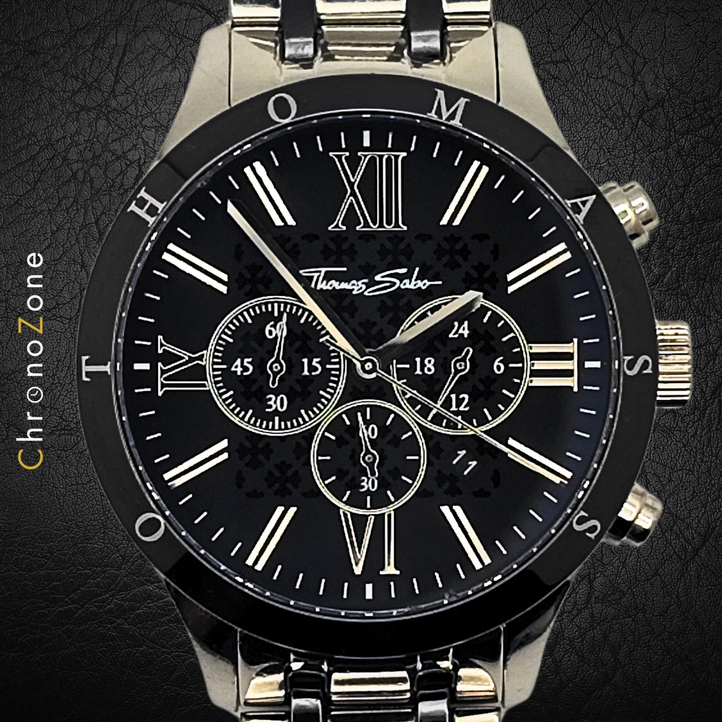 Thomas Sabo - Rebel Urban - WA0139-222-203-43 - Herrenuhr - Chronograph - PREOWNED