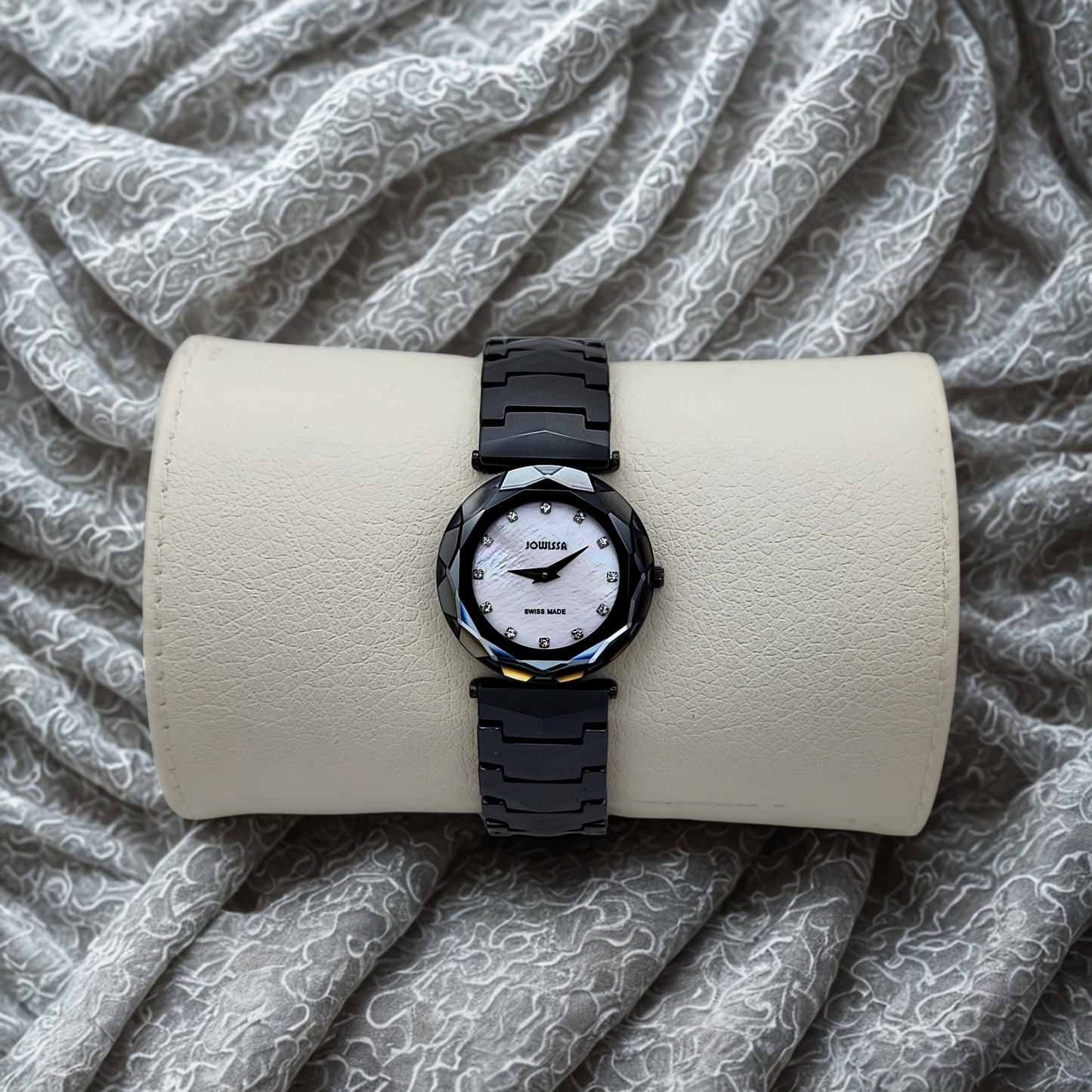 Jowissa Safira - JO.064- Damenuhr - Swiss Made - Keramikband
