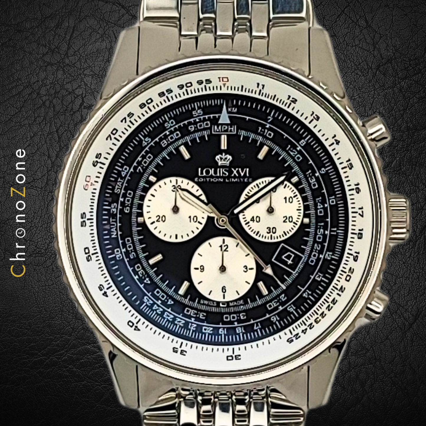 Louis XVI Artagnan 580 - Men's Watch - Chronograph - Limited Edition - PREOWNED