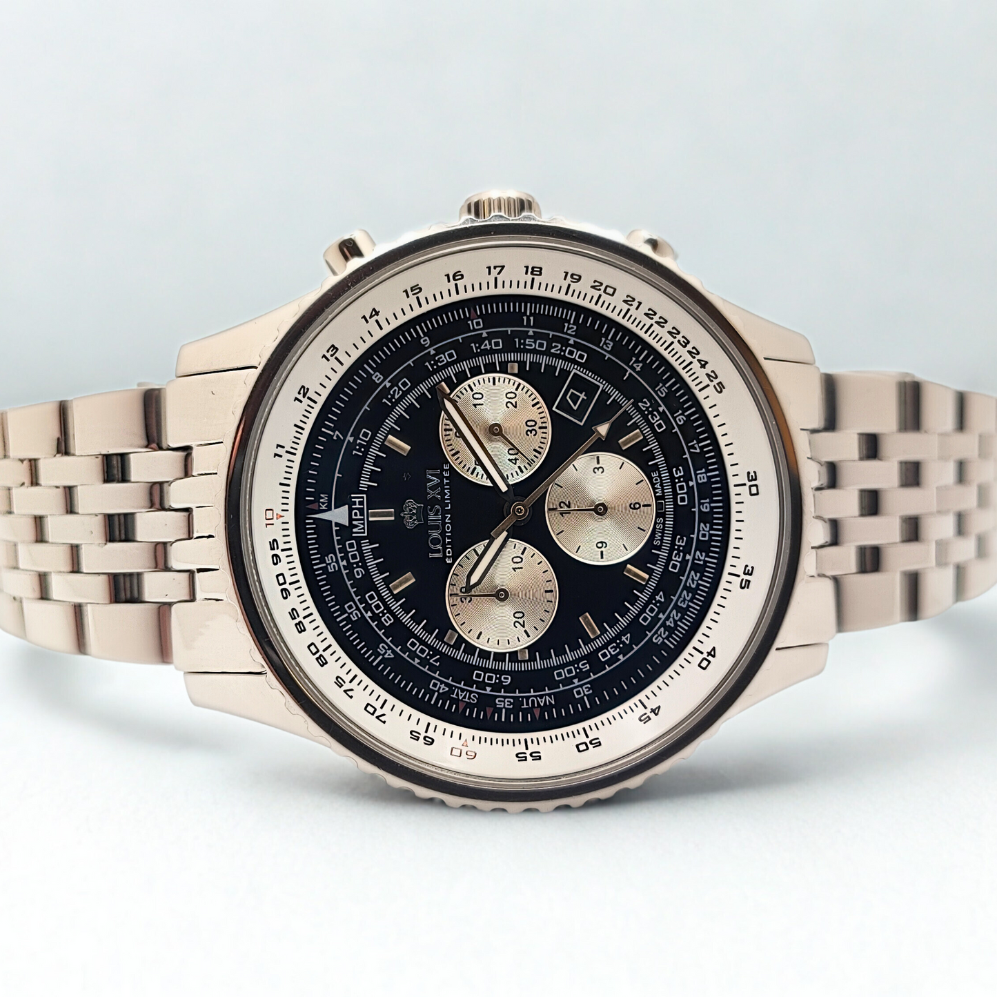 Louis XVI Artagnan 580 - Men's Watch - Chronograph - Limited Edition - PREOWNED