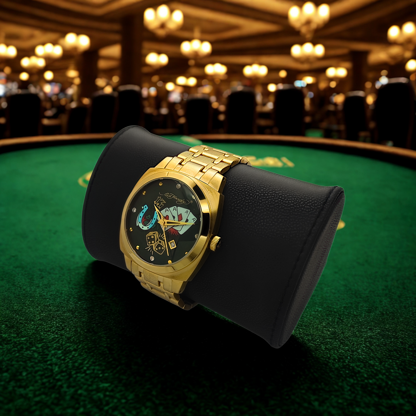 Ed Hardy - The Mercenary Gambler - Herrenuhr - PREOWNED