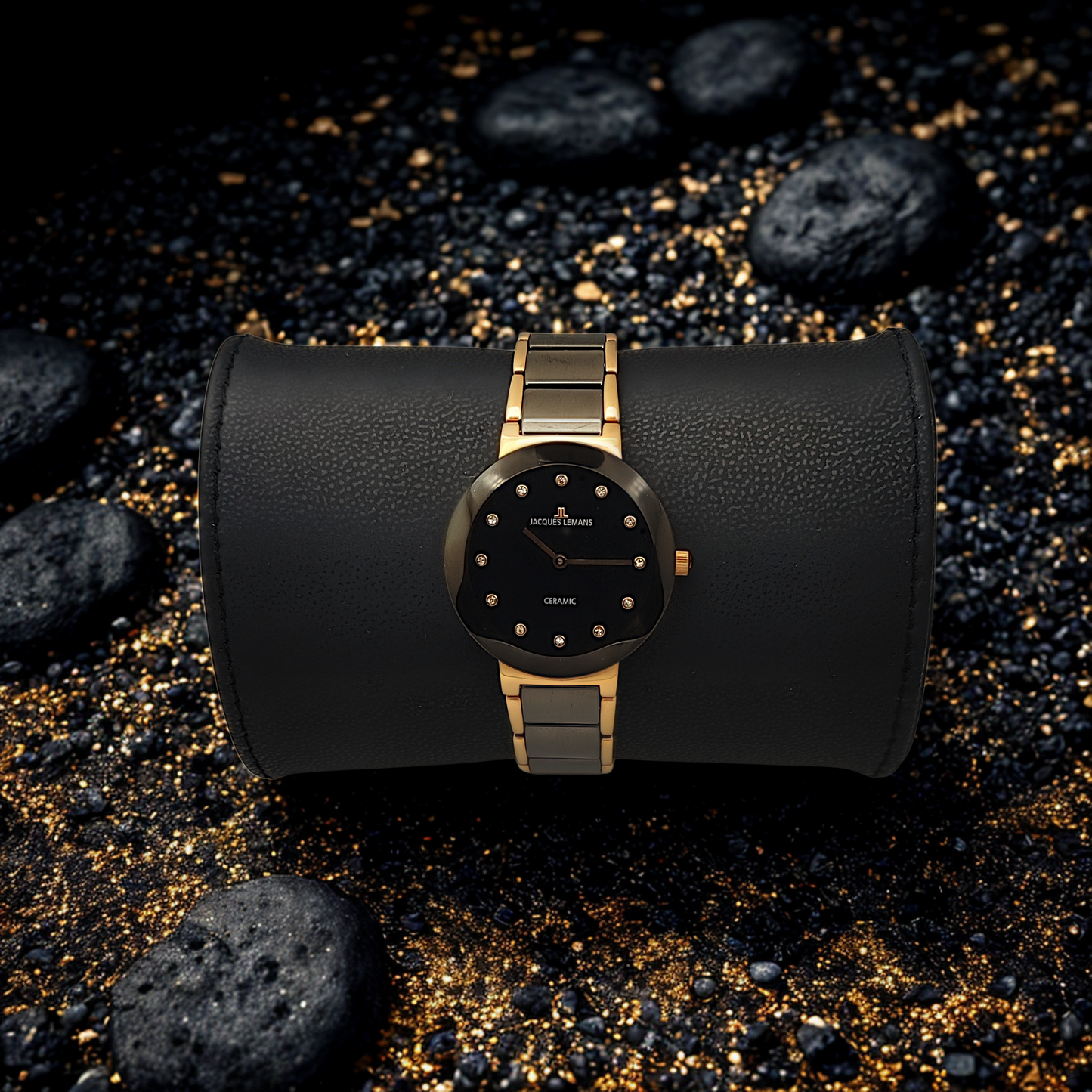 Jacques Lemans Monaco - 42-7K - Women's Watch - Ceramic Bracelet