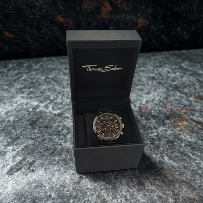 Thomas Sabo - Rebel at Heart - WA0186-213-203-43 - Herrenuhr - Chronograph - PREOWNED