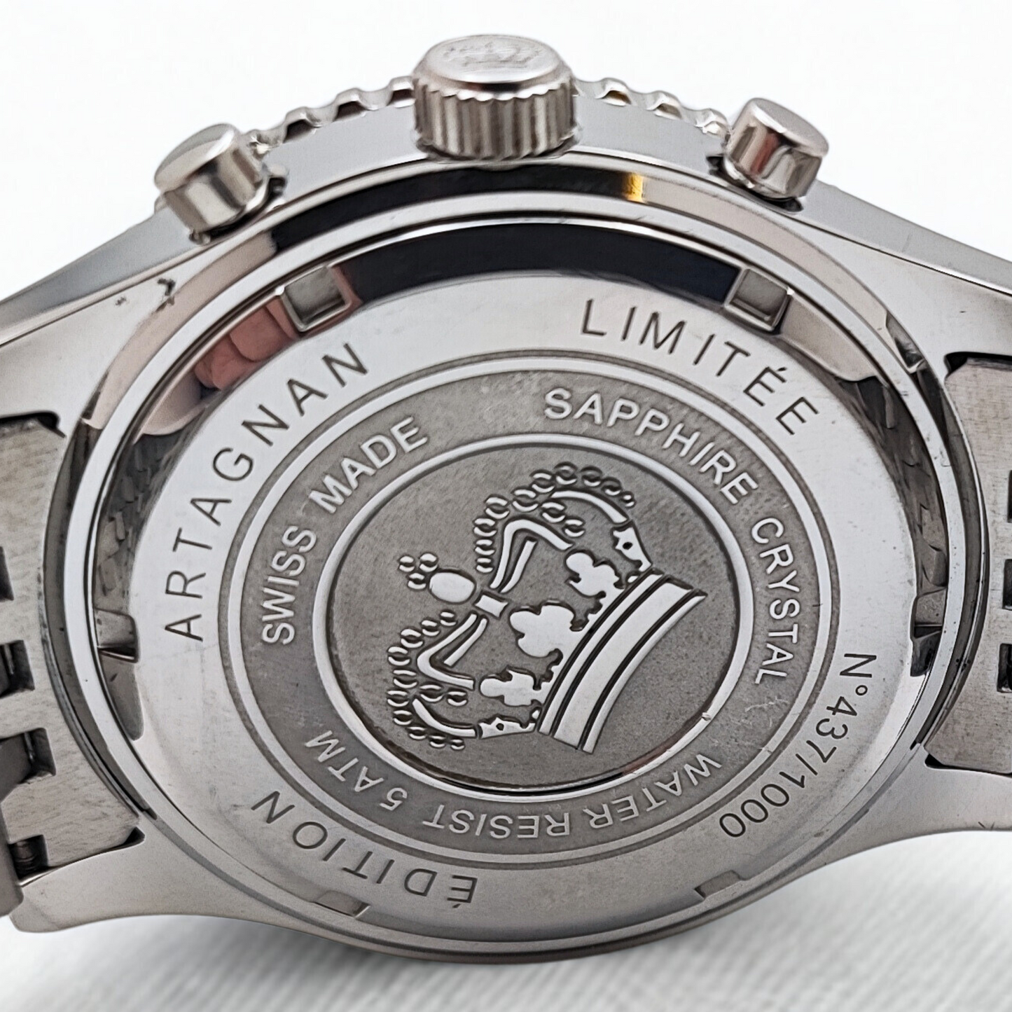 Louis XVI Artagnan 580 - Men's Watch - Chronograph - Limited Edition - PREOWNED