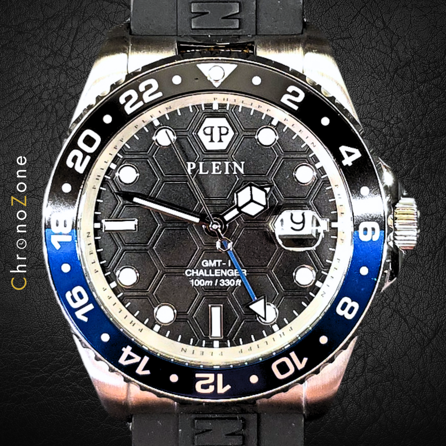Philipp Plein - GMT 1 Challenger - Men's Watch - PWYBA0123 - PREOWNED