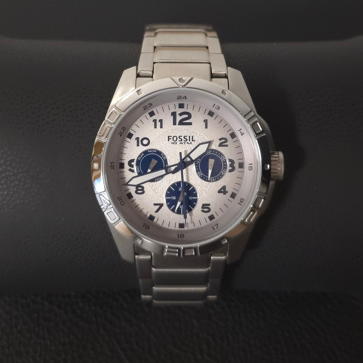 Fossil - BQ 9400 - Blue Multifunction - Men's Watch - PREOWNED