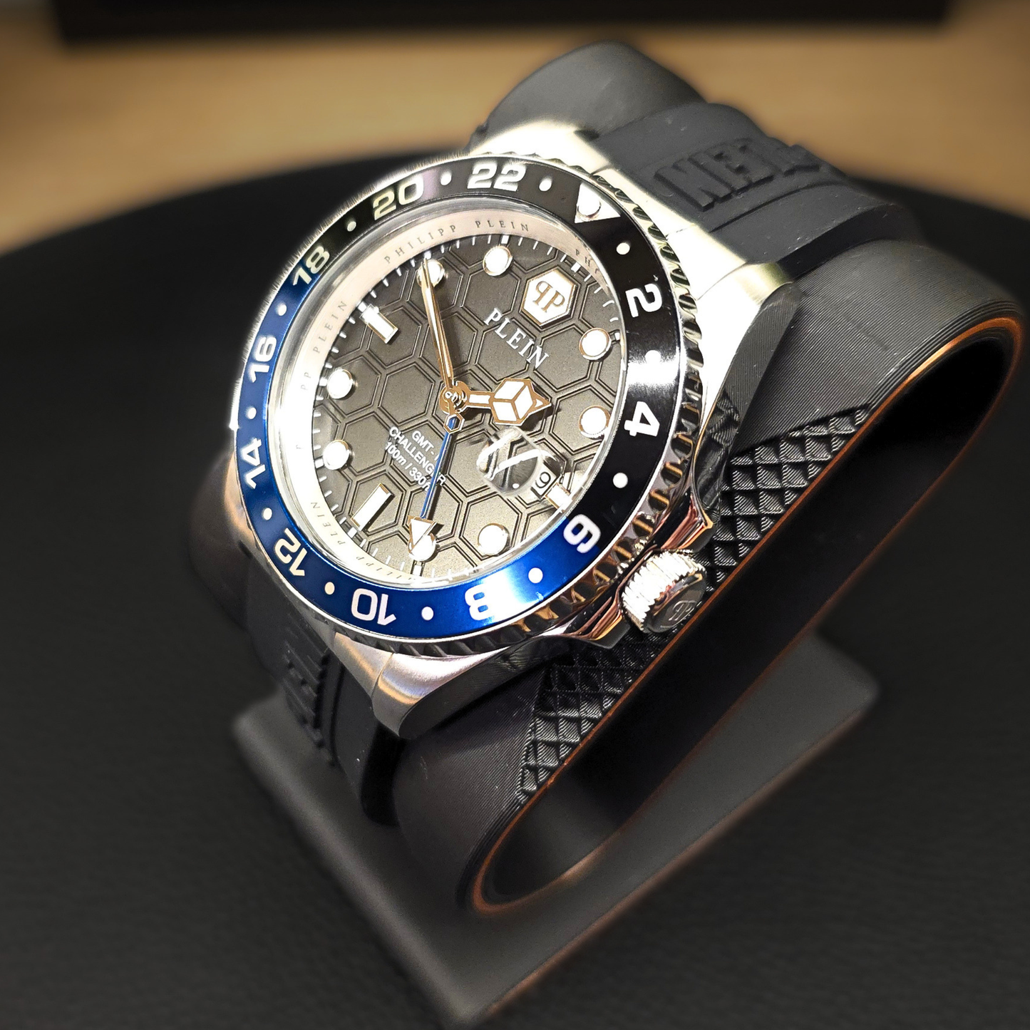 Philipp Plein - GMT 1 Challenger - Men's Watch - PWYBA0123 - PREOWNED