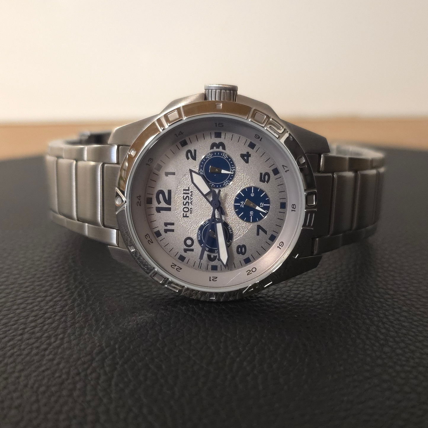 Fossil - BQ 9400 - Blue Multifunction - Men's Watch - PREOWNED