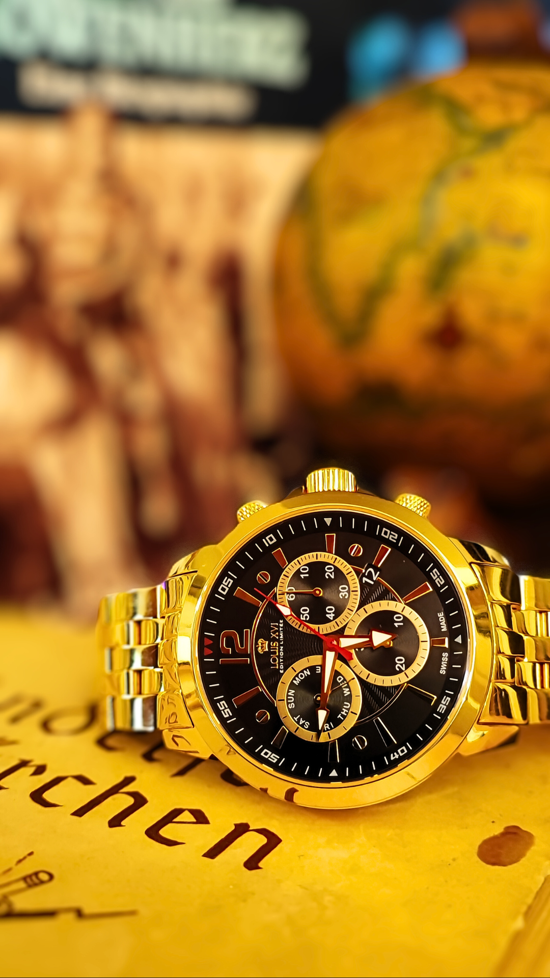 Louis XVI Athos Le Grand 620 - Chronograph - Men's Watch - PREOWNED