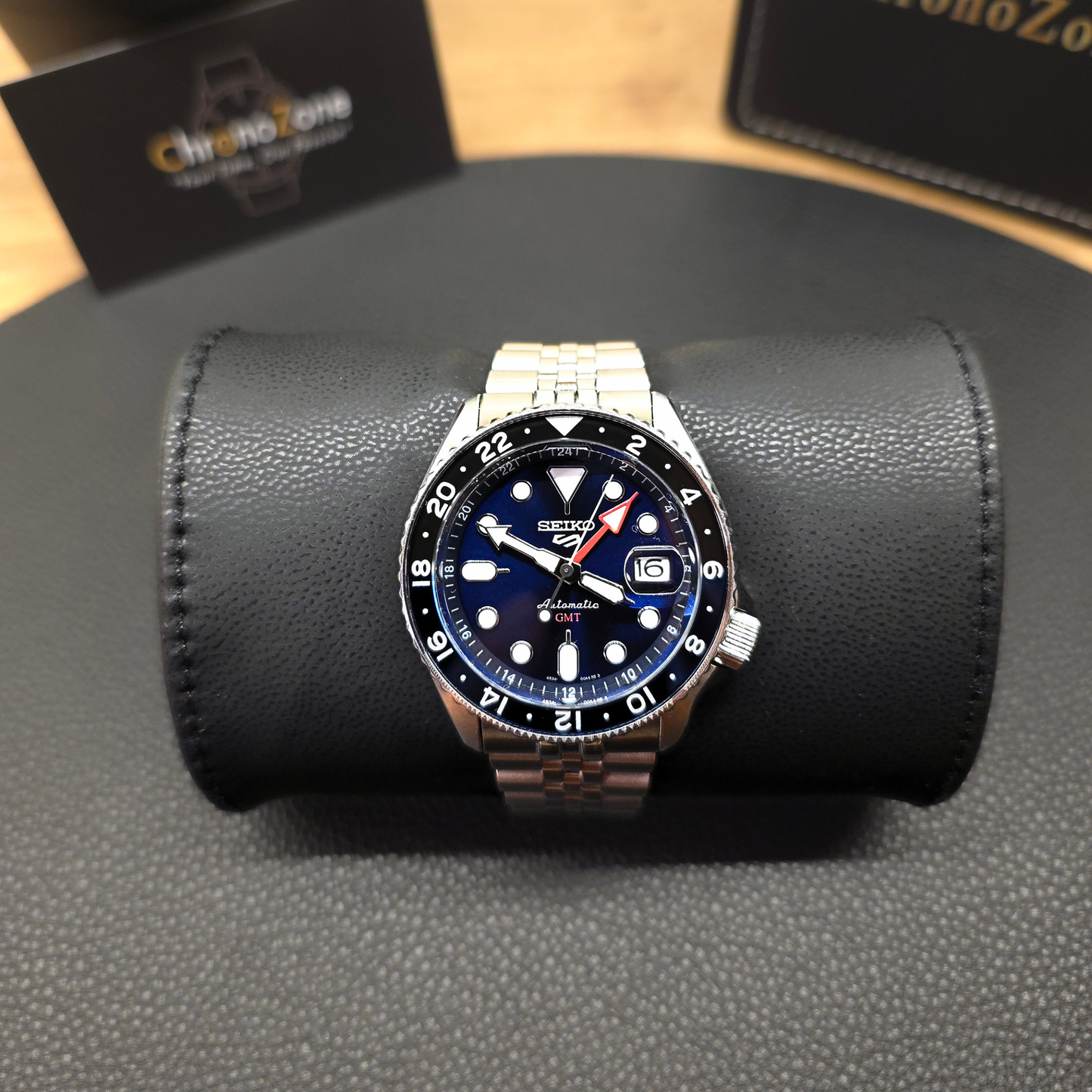 Seiko 5 Sports - Automatik GMT - SSK003K1 - Herrenuhr - Preowned