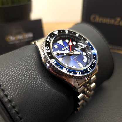 Seiko 5 Sports - Automatik GMT - SSK003K1 - Herrenuhr - Preowned
