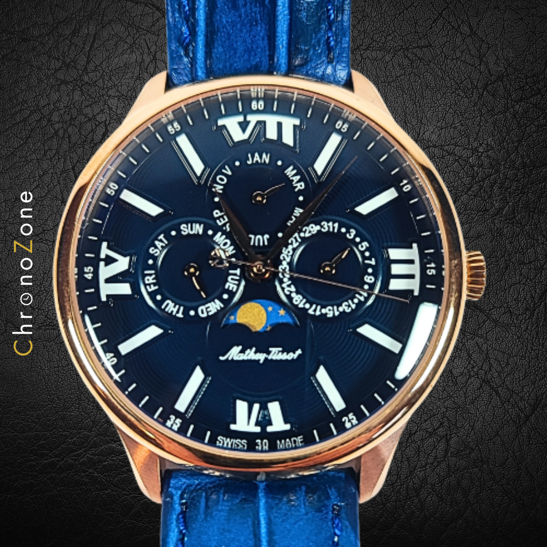 Mathey-Tissot Edmond Moon men's watch – ChronoZone