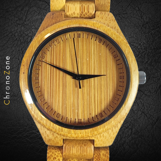 Bamboo wood watch - ladies' watch, men's watch, unisex