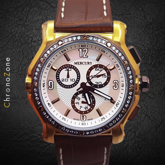 Mercury ME1075-RCL-S-7 Chronograph Damenuhr